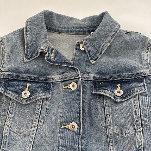Denizen from‎ Levi's Women's Denim Jean Jacket Small Classic Medium Wash Trucker - Picture 2 of 10